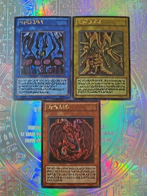 Yu Gi Oh Full Art Beast Sacred Uria Hamon Raviel Oil Holo Karte