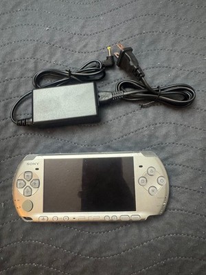 Sony PSP-3000 Portable Mystic Silver Handheld System for sale