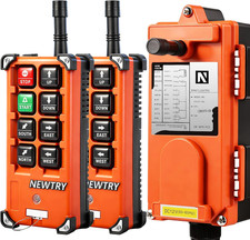 Crane Remote, 12V Wireless Crane Remote, Industrial Hoist Controller