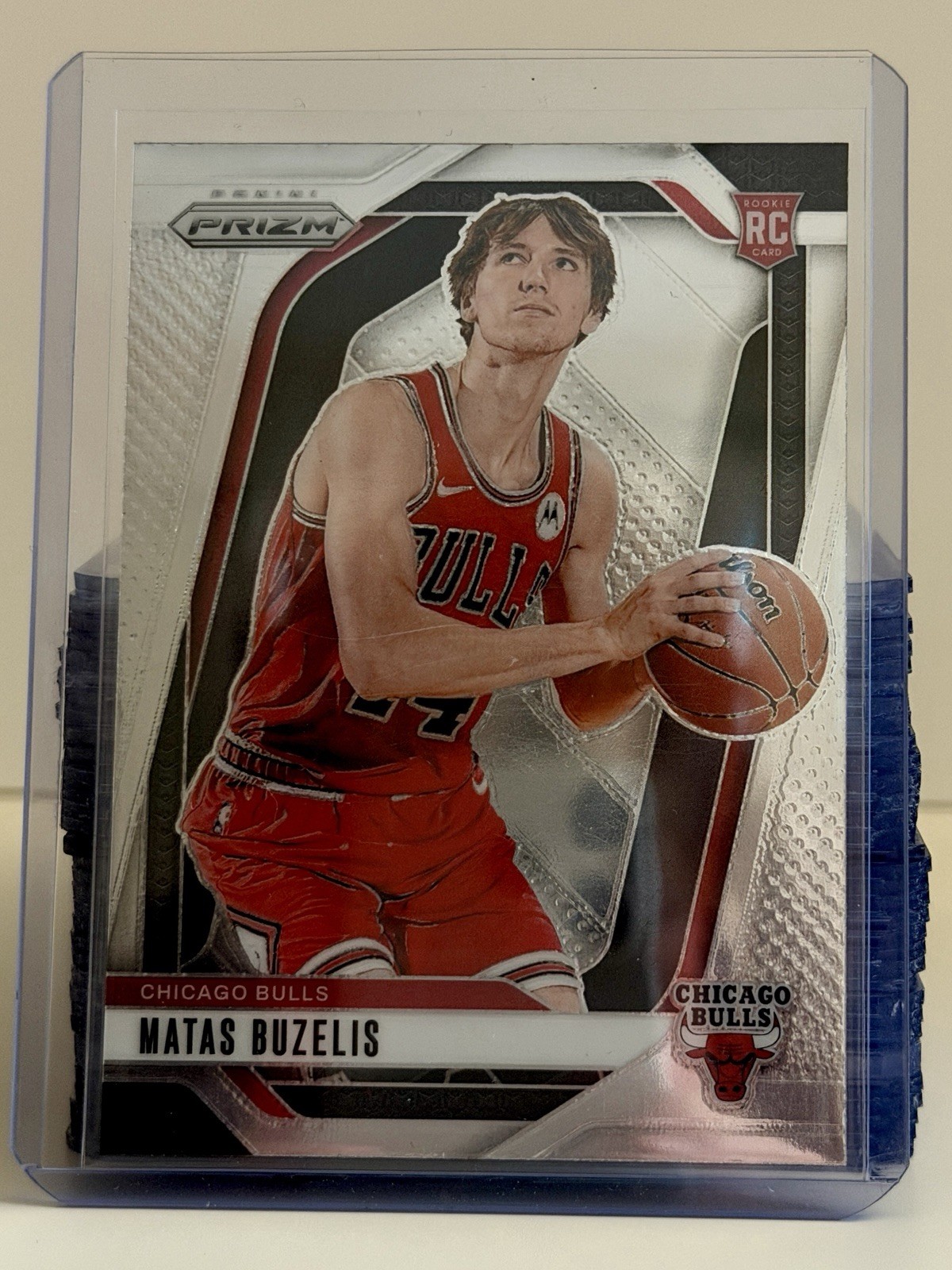 Matas Buzelis 2024-25 Panini Prizm Rookie RC #252 Bulls