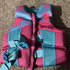HYPERLITE Wake Co. Youth Life Vest Jacket 55-88 lbs Model 3237 USCG Approved