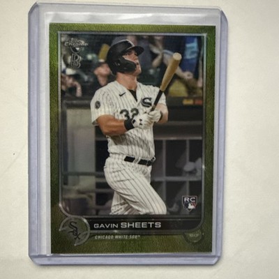 2022 Topps Chrome Ben Baller Gavin Sheets Chartreuse Refactor /15 Padres #146