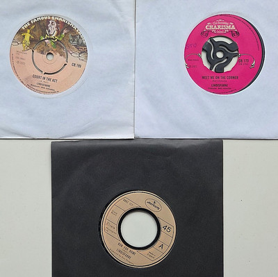 Lindisfarne - 3x 7'' Single Run For Home, Meet Me On The Corner, Court In The Act