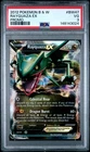 2012 POKEMON BLACK & WHITE PROMO #BW47 RAYQUAZA EX PSA 3
