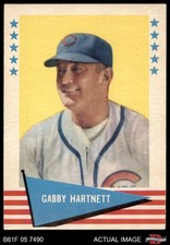 1961 Fleer #41 Gabby Hartnett Cubs HOF 6 - EX/MT