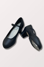 NEW Capezio Jr. Footlight Tap Shoes in Black Style 561 Multiple Sizes