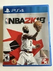 NBA 2K18 (PS4 PlayStation 4, 2017) Complete Kyrie Irving  Tested + Working