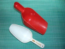Vtg Lustro-Ware Plastic Scoop L-60 - Frigidaire & New "active" All 1 Cup Scoop