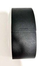 New Prada Empty Sunglasses Case Hard Shell Eyeglasses Case Black 6" X 2.5"