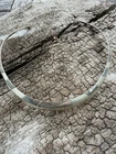 80’s Neck Ring Sterling Silver Norway Norwegian vintage estate 225