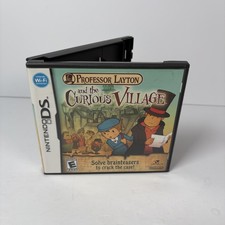 Professor Layton and the Curious Village Nintendo DS CIB Complete Tested