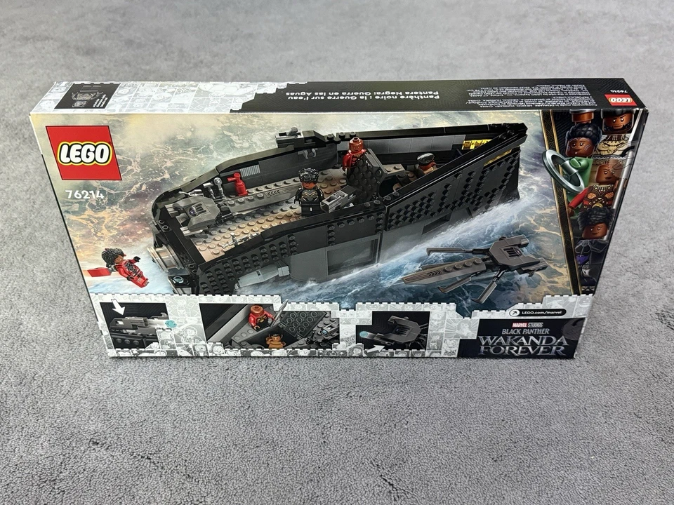 LEGO Marvel Black Panther Wakanda Forever Lot (76211, 76213, 76214) New & Sealed - Image 4 of 4