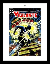 Paris Cullins Vigilante #16 Rare Production Art Cover
