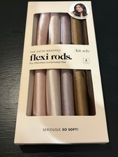 Kitsch Flexi Rods Hair Rollers - Rosewood - 6 Pack Brand NEW