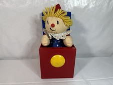 RARE VTG Discovery Toys 1993 Peeks the Clown Jack In The Box Baby Toy WORKS