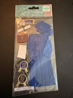NEW EK SUCCESS JOLEES DIMENSIONAL STICKERS GRADUATION