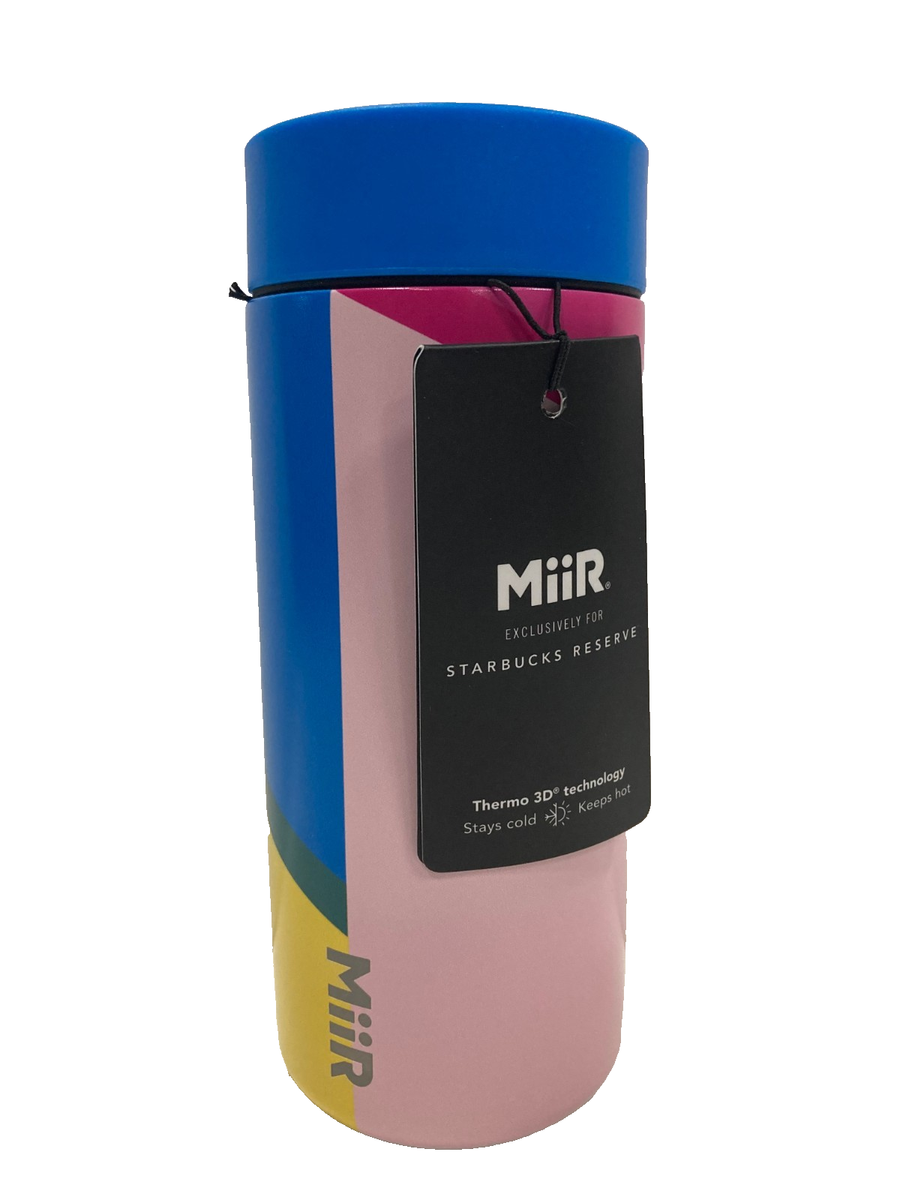 Starbucks Reserve MiiR Tumbler Traveler Cup 12oz Insulated Twist