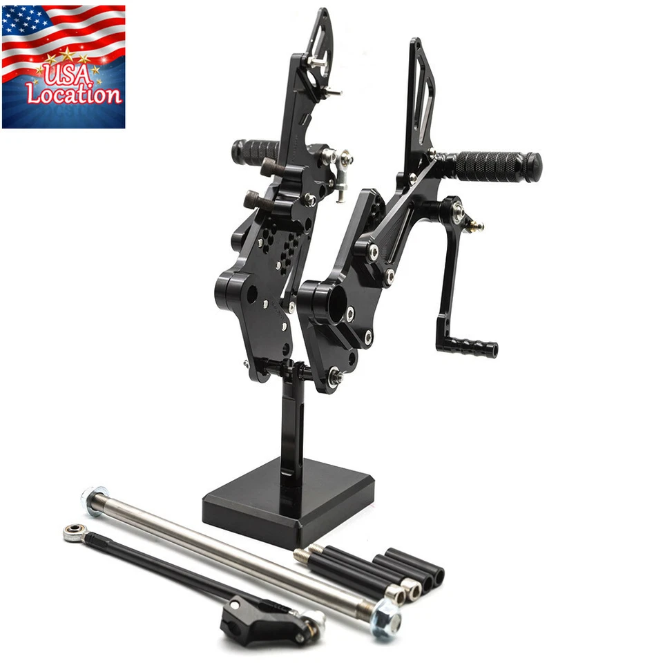 Reposapiés estriberas trasero para KTM Duke 125 200 390 2011-2017 RC250 RC390 GP EE. UU. Foto 4 de 4