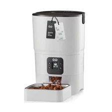 Smart Automatic Cat Feeders - 6-L Reliable Automatic Cat Food Dispenser with ...