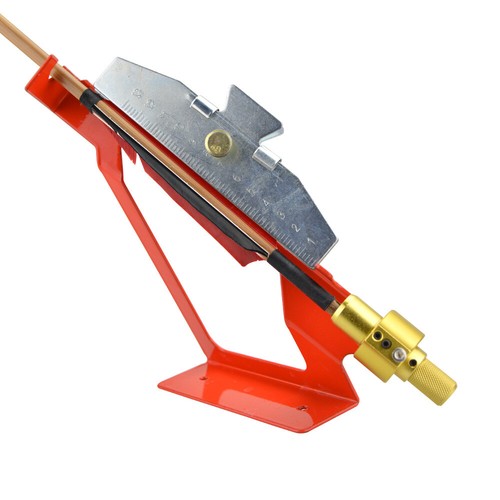 Arrow Fletching Vanes Jig Steel Clamp Stick Feather Fletches Archery DIY Tool - Picture 7 of 13