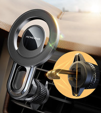 for iPhone MagSafe Car Mount Vent w/Stable Structure Metal Hook Strong Magnetic
