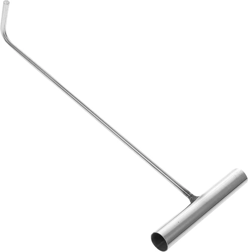 Schachthaken Edelstahl Kanalhaken Schachtdeckelhaken Kanaldeckelheber 38cm - Bild 9 von 13