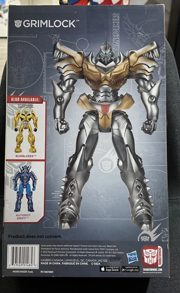 Transformers 16 Inch Grimlock Figurine New In Box - Image 2 of 4