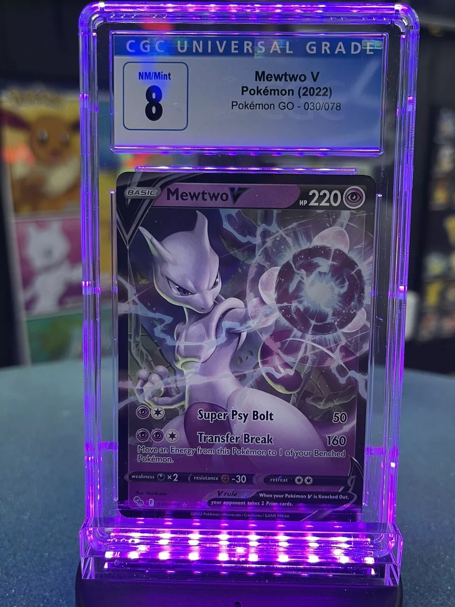 Mewtwo V 030/078 - Pokemon Go - Ultra Rare Card