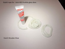 Kit Guarnizioni Porta Vetro Bianco Jotul 602 N Corda Stufa Jøtul SPEDIZIONE GRATUITA