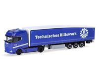 Herpa Einsatzfahrzeug 1:87 Thw Katastrophenschutz Daf Xg+ Ecoflex-Sz H0 317764