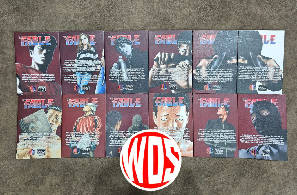 The Fable Manga By Katsuhisa Minami Volume 1-15 English The Fable Manga By Katsuhisa Minami Volume 1-15 English