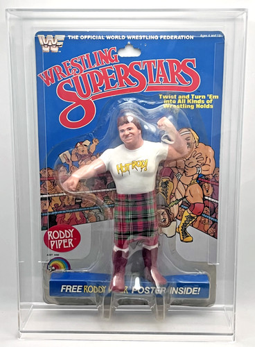 ROWDY RODDY PIPER WWF LJN Wrestling Superstars VAR...