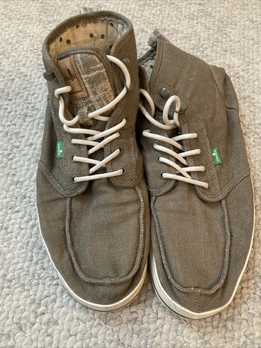 Sanuk High Top Shoes Sneakers Size 