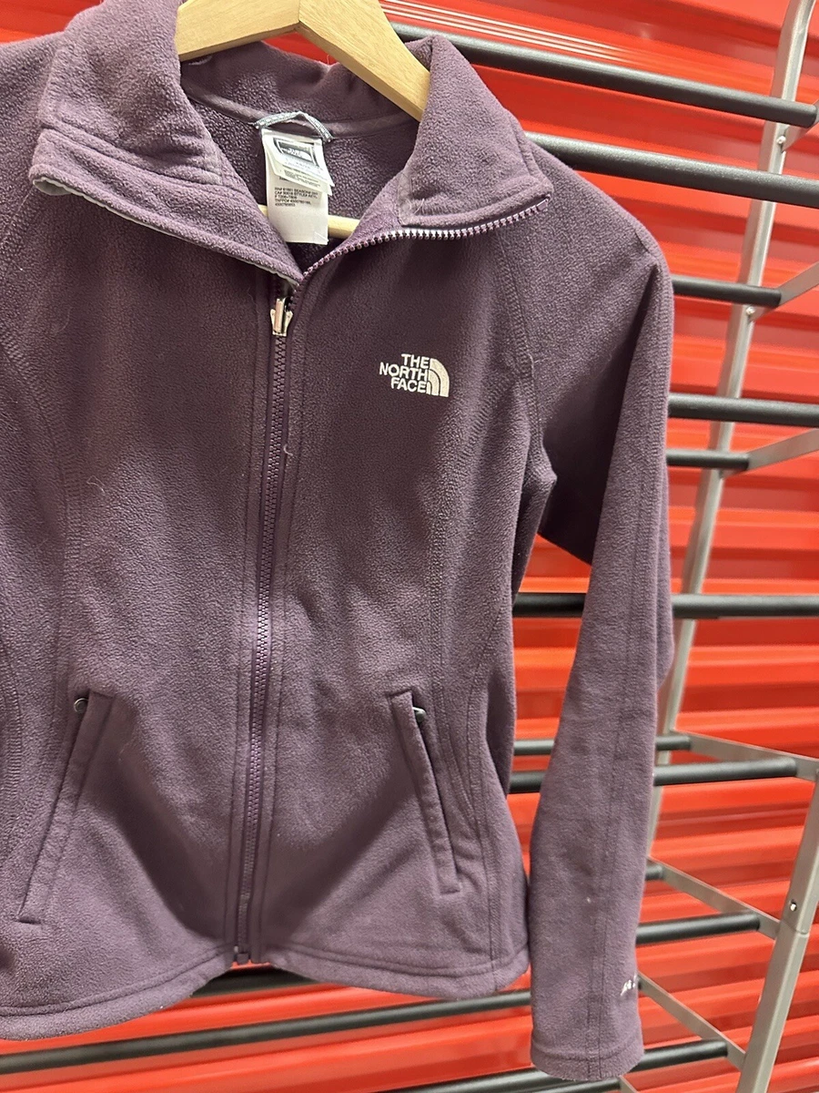 The North Face Purple Full Zip Fleece TKA 200 Womens Jacket Size XS