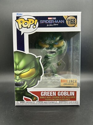 Funko POP! Spider-Man No Way Home: Green Goblin #1168 Box Lunch Ex