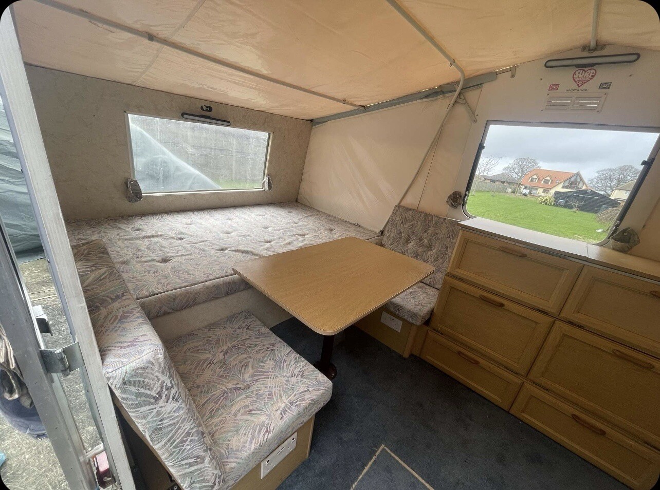 Dandy Trailer Tent With Factory Awning eBay