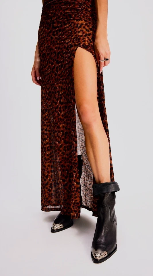 Bota de filigrana Free People Faster Horses punta de peltre cuero negro 38/8 NUEVA Foto 2 de 4