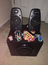 Logitech 16  subwoofer w/ surround sound speakers