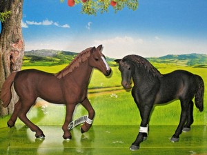 schleich thoroughbred stallion