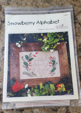 Victoria Sampler- Design by Cathy Jean- Snowberry Alphabet + Accessory Pack Kit