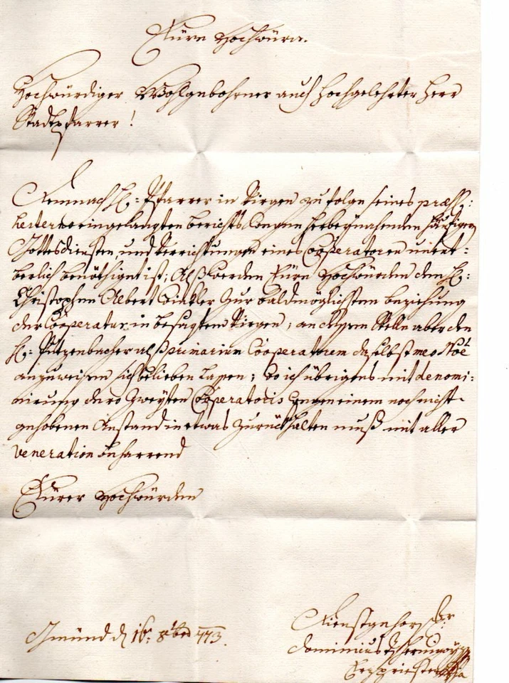 1773 GMUND A LIENZ (OSTIROL) CON TEXTO Foto 2 de 2