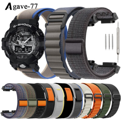 Alpine Wild Trail Nylon Loopback Strap casio G-SHOCK GA-100 GD-100/110  GA-700 - Main Image