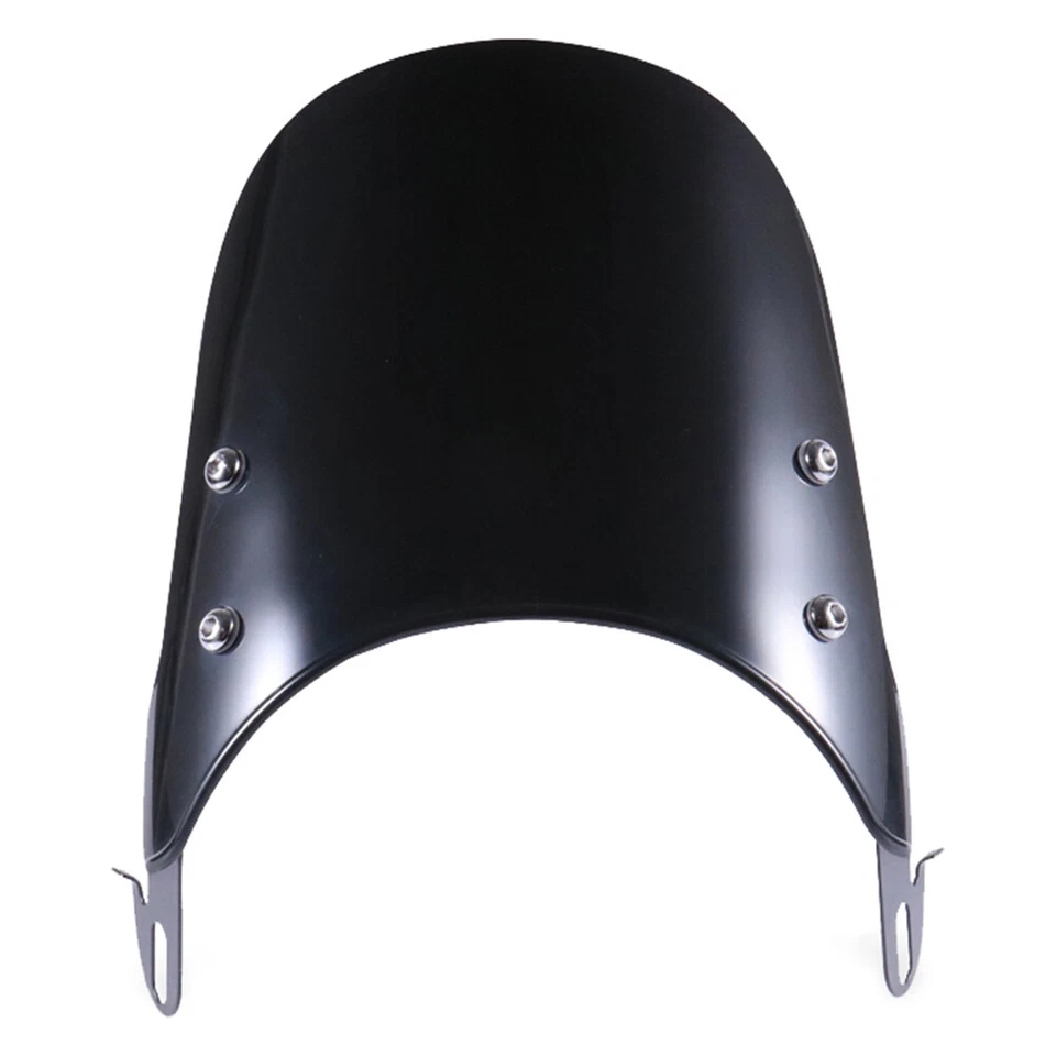 Carenado de humo para parabrisas de faros de motocicleta de 5-7"" para Suzuki negro Foto 4 de 4