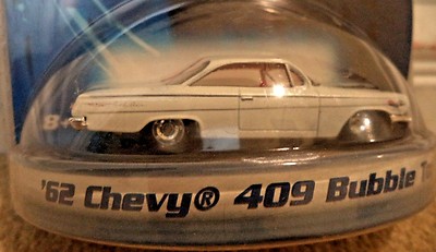 HOT WHEELS REAL '62 CHEVY 409 BUBBLE TOP H9215 *NEW* | eBay