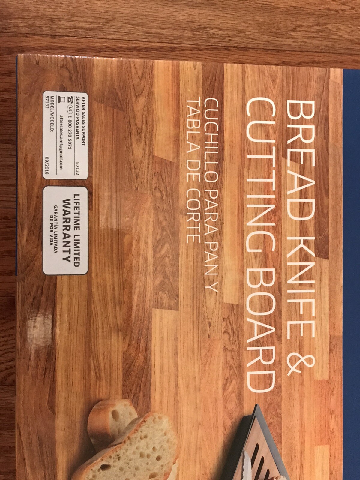 Crofton Bread Knife & Cutting Board Great Holiday Gift for sale online