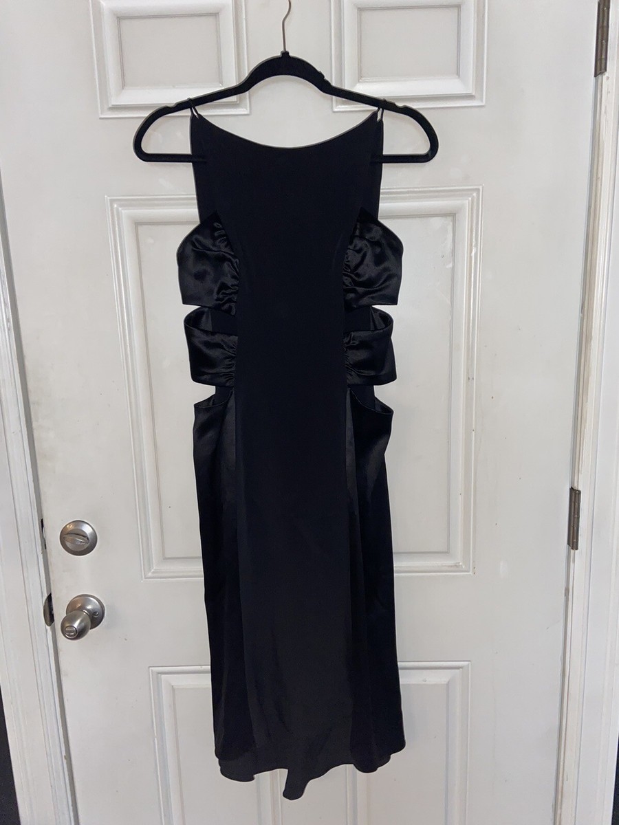 green emerald velvet dress Vintage Angel Sanchez Silk Organza Gown - S/M main image 1