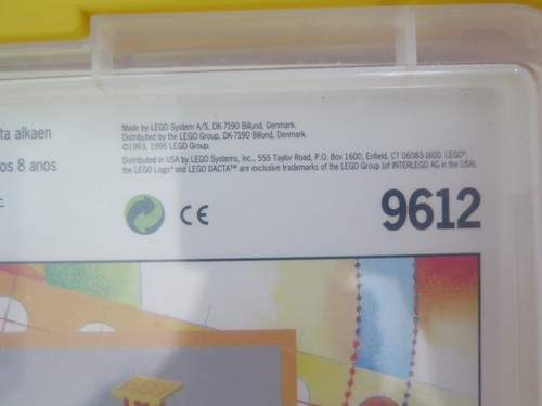 LEGO Dacta Building Kit #9612 - New Open Box & Complete - b10 - Picture 4 of 11