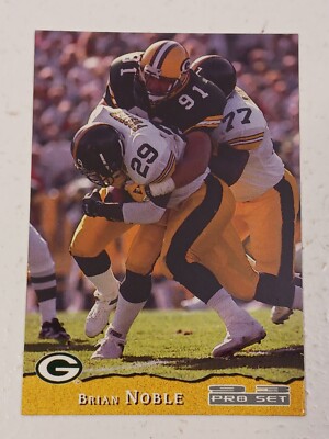 Brian Noble Green Bay Packers 1993 Pro Set Card #164