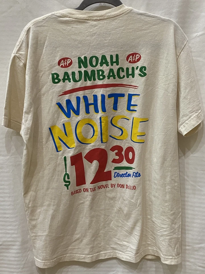 White Noise A&P Noah Baumbach Adam Driver Promo T Shirt | Large - Imagem 4 de 4