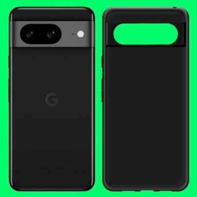 Heavy-Duty Full Body Soft Slim Protective Back Case fits Google Pixel 8 GKWS6